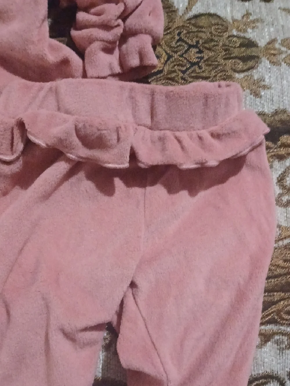 Little Lass Pink 3-Piece Girls Matching Set - Top, Pants, Headband - Picture 5 of 5